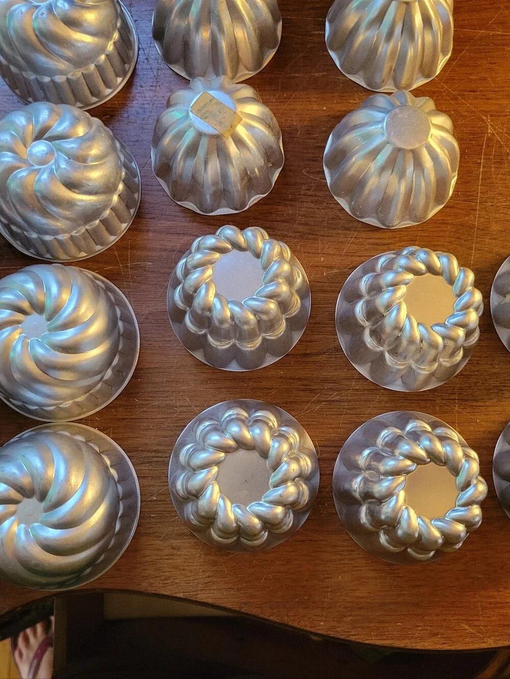 Vintage Lot of 58 Mini Molds and Other Cake and Jell-O Molds